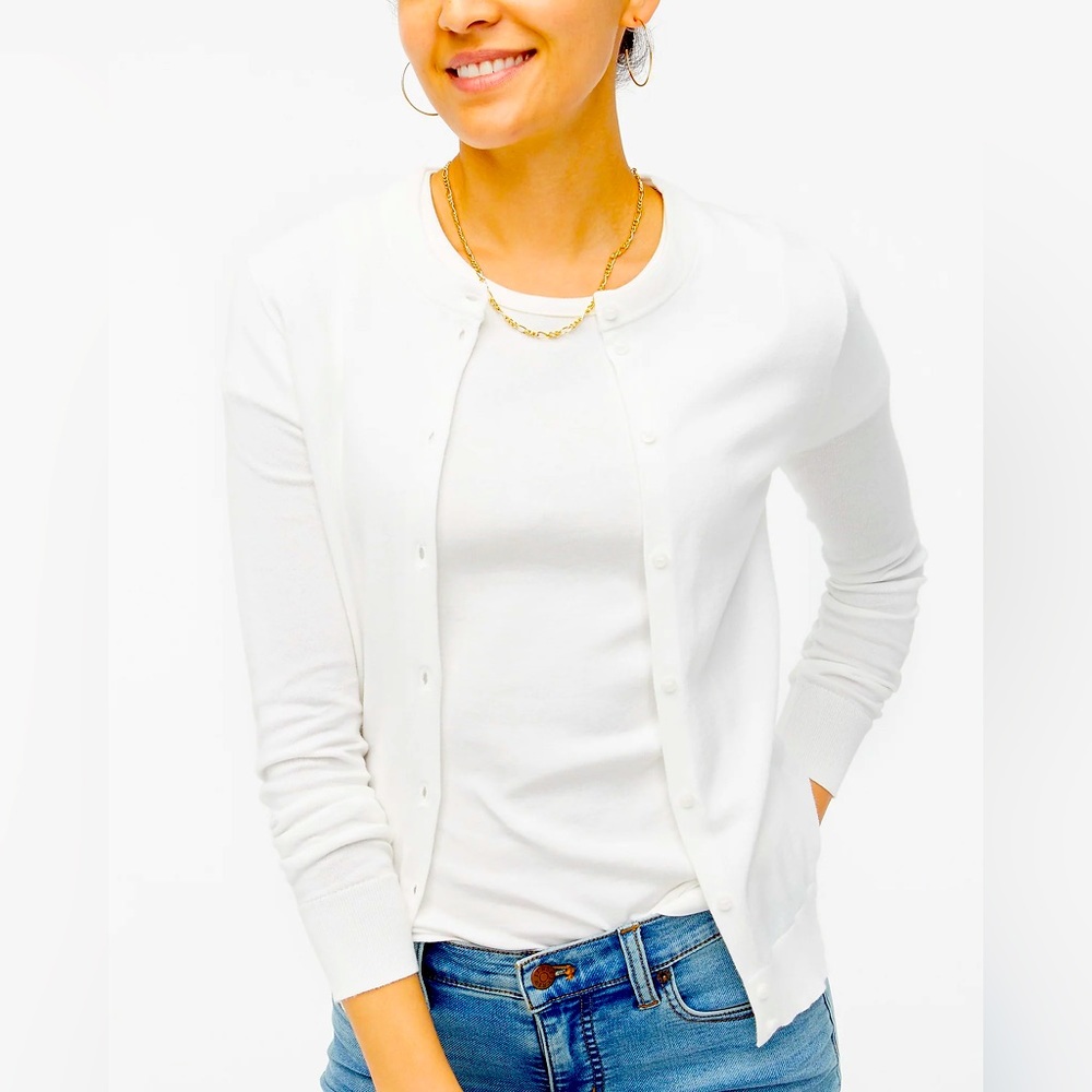 NWT J.Crew Classic Cardigan‎ Sweater